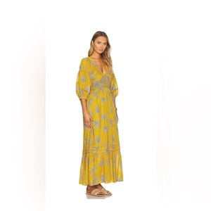FREE PEOPLE Golden Hour Maxi Dress in Eqyptian